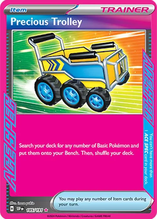 Precious trolley - Pokémon card