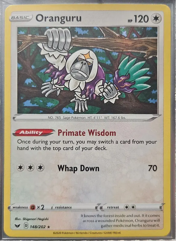 Oranguru - Pokémon card