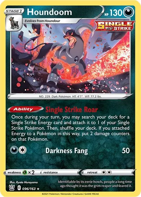Houndoom - Pokémon card