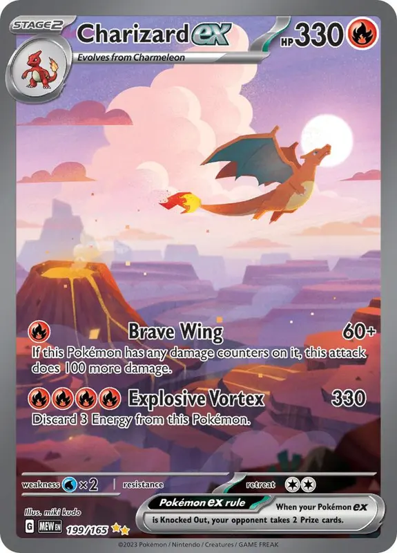 Charizard ex - Pokémon card