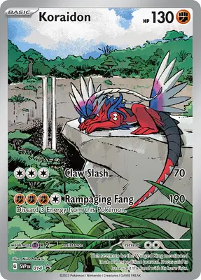 Koraidon - Pokémon card
