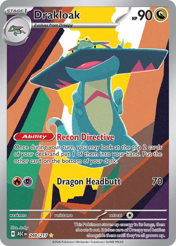 Drakloak - Pokémonkaart
