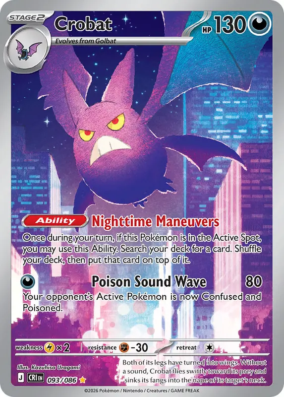 Crobat - Pokémon card