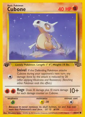 Cubone - Pokémon card