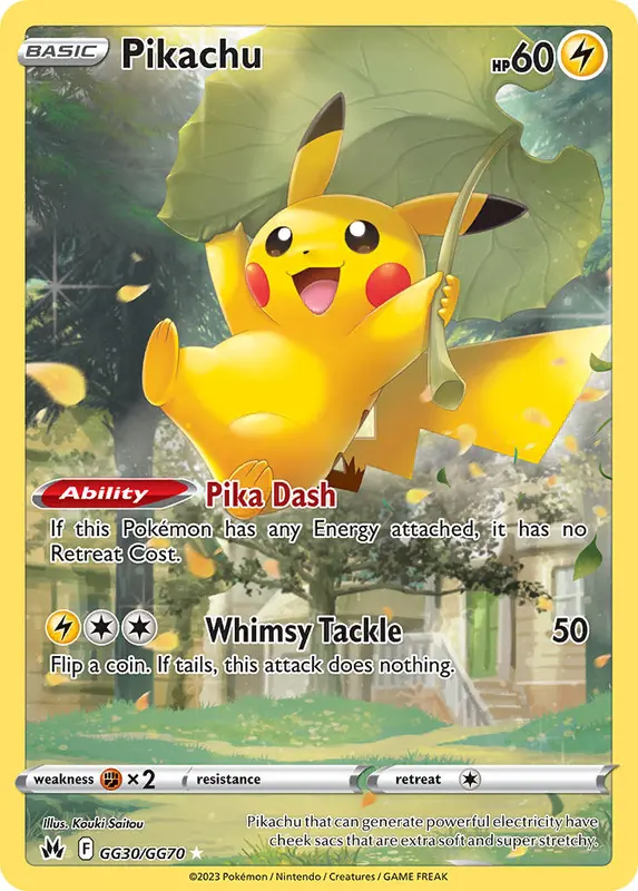 Pikachu - Pokémon card