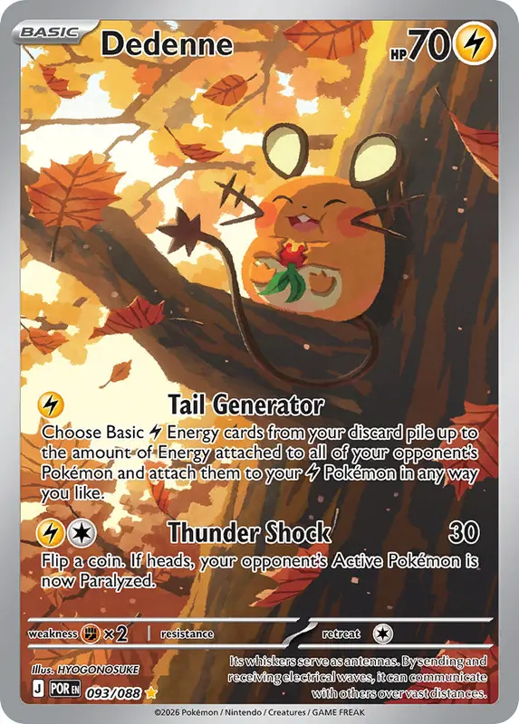 Dedenne - Pokémon card
