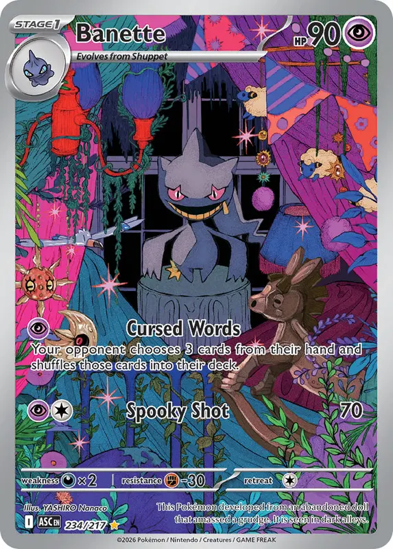 Banette - Pokémon card
